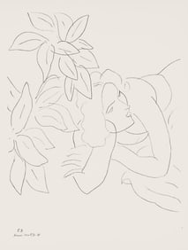 Henri Matisse, Serie E, var. 8 (Duthuit 9), Henri Matisse, Dessins, Themes et variations, Limited