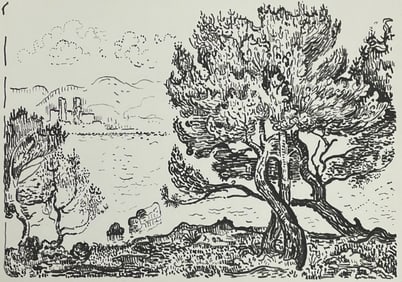 Paul Signac, Antibes, Signac Dessins, Limited Edition Lithograph