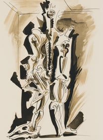 Andre Masson, Composition, XXe siecle, Limited Edition Lithograph
