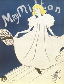 Henri de Toulouse-Lautrec, May Milton, TLautrec, Philadelphia Museum of Art, Limited Edition
