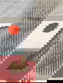 Paul Guiramand, Composition, L'Odyssee, Limited Edition Lithograph