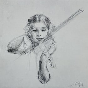 Henry Strater, Composition, 24 Drawings by Henry Strater, Limited Edition Lithograph