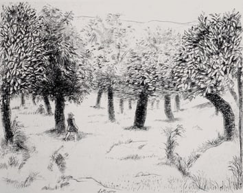 Robert Lotiron, Composition, Alternance, Limited Edition Etching