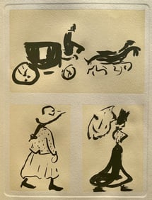 Albert Marquet, Croquis parisiens, Marquet, Limited Edition Lithograph