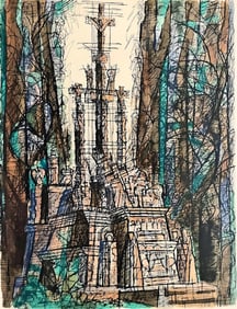 Marcel Gromaire, Composition, Eloge de Gromaire, Limited Edition Lithograph