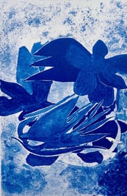 Georges Braque, Composition (Vallier 102), Les Paroles Transparentes, Limited Edition Lithograph