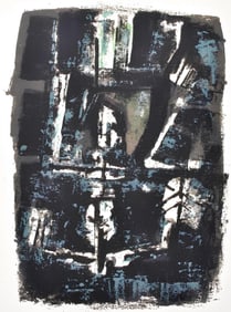 Orlando Pelayo, Composition, Œuvres completes d'Albert Camus, Limited Edition Lithograph