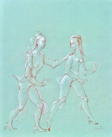 Leonor Fini, Composition, Fruits de la Passion, XXe siecle, Limited Edition Heliogravure