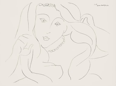 Henri Matisse, Serie L, var. 13 (Duthuit 9), Henri Matisse, Dessins, Themes et variations, Limited