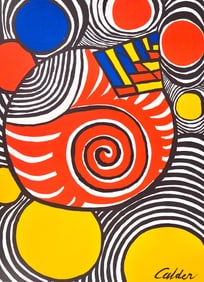 Alexander Calder, Clown, Limited Edition Lithograph