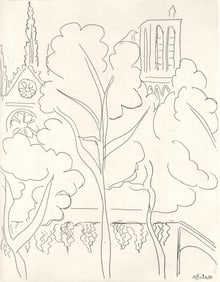 Henri Matisse, La Cite Notre Dame (Duthuit I.248), A La gloire a Paris, Limited Edition Etching