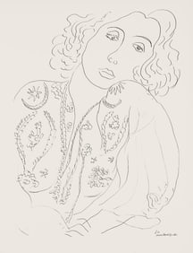Henri Matisse, Serie I, var. 13 (Duthuit 9), Henri Matisse, Dessins, Themes et variations, Limited