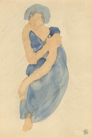 Auguste Rodin, Composition, La Varende, Rodin, Limited Edition Lithograph