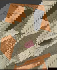 Juan Gris, Bouteille (Kahnweiler 1969), Au Soleil du Plafond, Limited Edition Lithograph