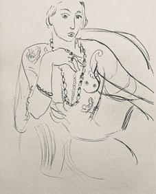 Henri Matisse, Composition (Dutel 3), Dessins de Henri-Matisse, Limited Edition Lithograph