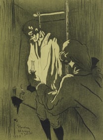 Henri de Toulouse-Lautrec, Le Pendu, Les Affiches De Toulouse-Lautrec, Limited Edition Lithograph