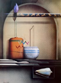 James Carter, Sea and Air, Original Edition Offset Lithograph