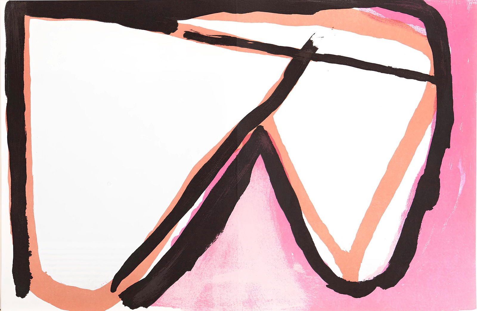 Geer Van Velde, Composition, Derriere le miroir, Limited Edition Lithograph (1 of 4)