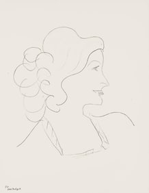 Henri Matisse, Serie O, var. 17 (Duthuit 9), Henri Matisse, Dessins, Themes et variations, Limited