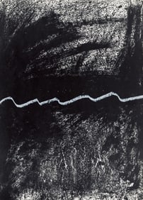 Antoni Tapies, Composition, Derriere le miroir, Limited Edition Lithograph