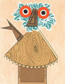 Enrico Baj, Composition, XXe siecle, Limited Edition Lithograph