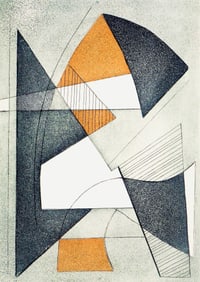 Alberto Magnelli, Projets de Pegase, Paroles peintes I, Limited Edition Etching