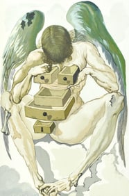 Salvador Dali, Purgatorio I (Michler/Lopsinger 1039-1138; Field 189-200), La Divina Commedia,