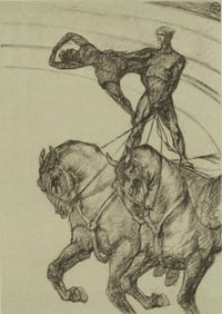 Henri de Toulouse-Lautrec, Le pas de deux, The Circus by Toulouse-Lautrec, Limited Edition