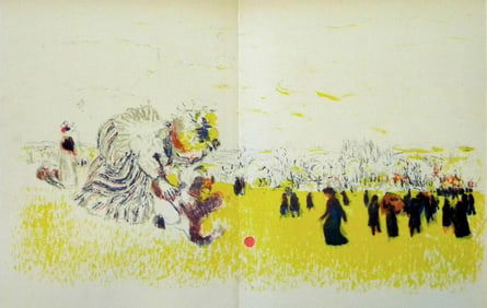 Edouard Vuillard, Jeux d'Enfants, L'œuvre grave de Vuillard, Limited Edition Lithograph