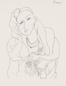 Henri Matisse, Serie K, var. 1 (Duthuit 9), Henri Matisse, Dessins, Themes et variations, Limited