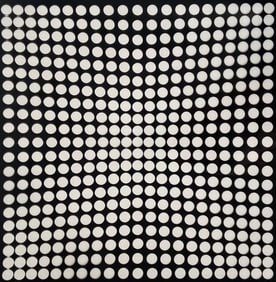 Victor Vasarely, Composition, Tiefenbilder, Limited Edition Heliogravure
