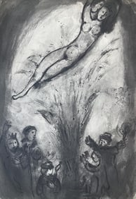 Marc Chagall, Composition, Contes de Boccace, Verve: Revue Artistique et Litteraire, Limited Edition