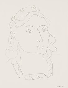 Henri Matisse, Serie O, var. 11 (Duthuit 9), Henri Matisse, Dessins, Themes et variations, Limited