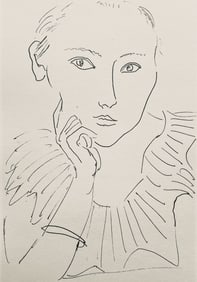 Henri Matisse, Composition (Dutel 3), Dessins de Henri-Matisse, Limited Edition Lithograph