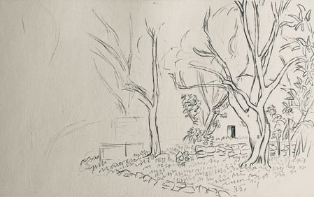 Henri Matisse, Composition (Dutel 3), Dessins de Henri-Matisse, Limited Edition Lithograph