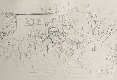 Henri Matisse, Composition (Dutel 3), Dessins de Henri-Matisse, Limited Edition Lithograph