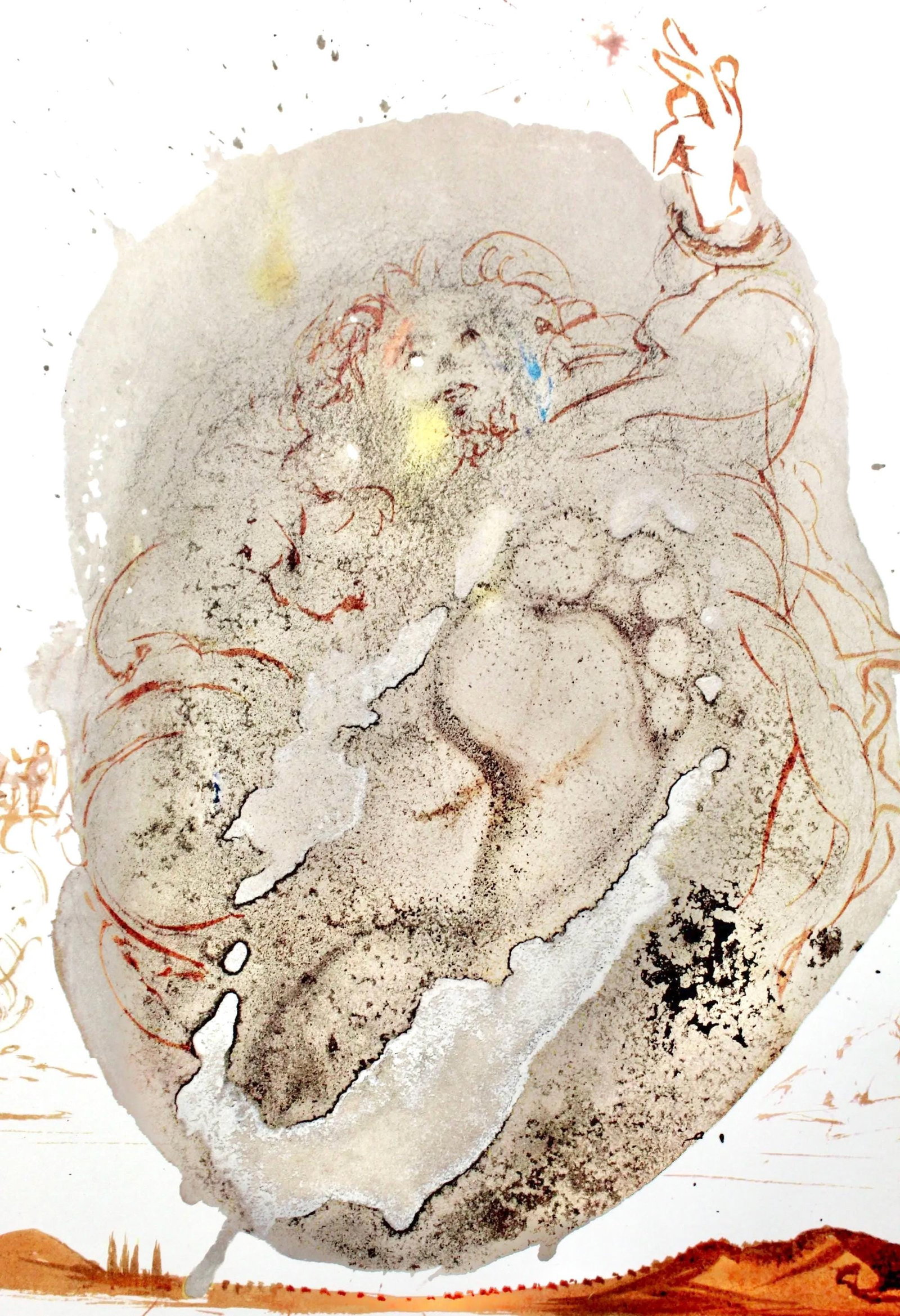 Salvador Dali, Composition (Michler/Lopsinger 1600; Field 69-3), VI tavole dal ciclo della, Biblia (1 of 4)