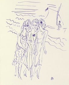 Pierre Bonnard, Composition (Terrasse 54), Pierre Bonnard Correspondences, Limited Edition