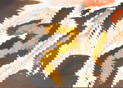 Salvador Dali, Composition (Michler/Lopsinger 1600; Field 69-3), Biblia Sacra, Limited Edition