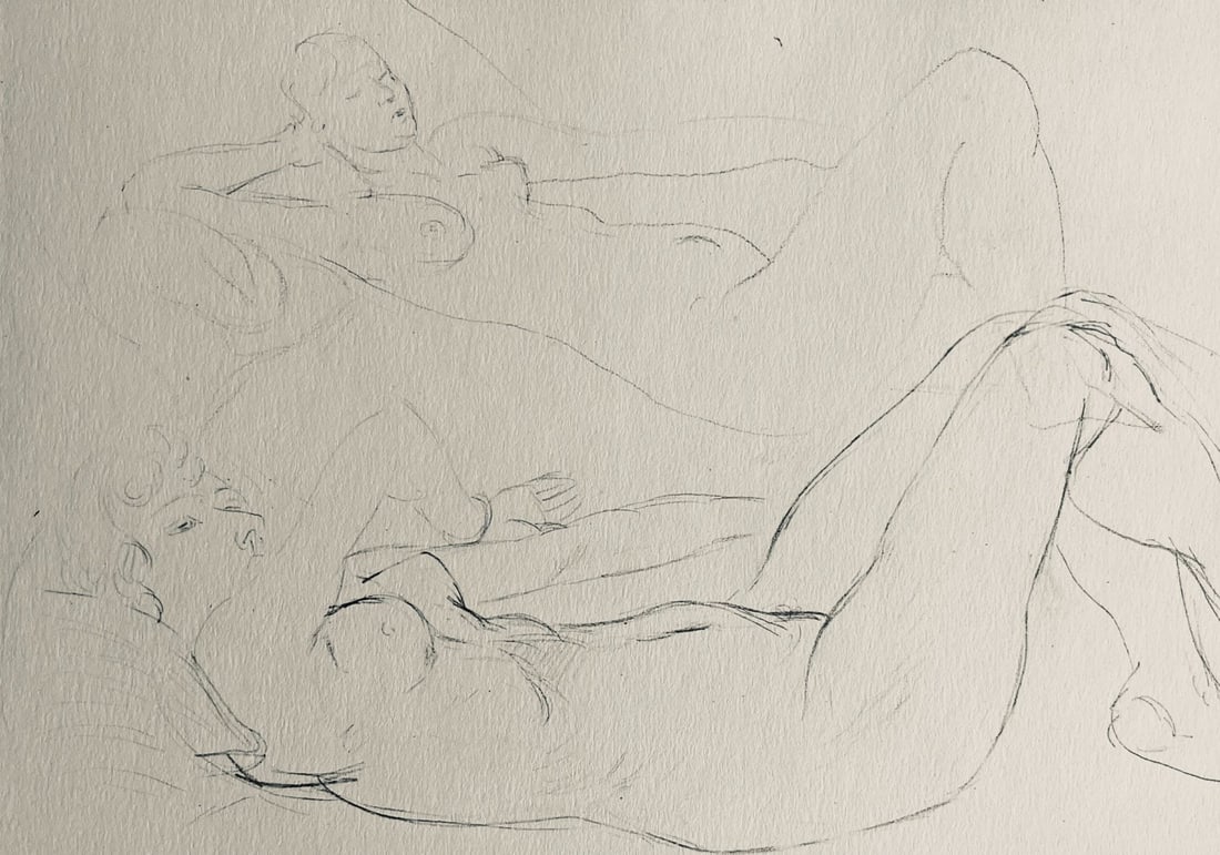 Henri Matisse, Composition (Dutel 3), Dessins de Henri-Matisse, Limited Edition Lithograph (1 of 4)