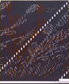 Pablo Picasso, Plante aux Toritos (Orozco 214), Grabados al linoleo, Limited Edition Linocut