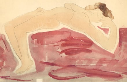 Auguste Rodin, Composition, La Varende, Rodin, Limited Edition Lithograph