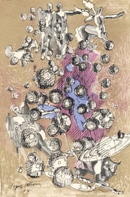 Jacques Villon, Composition, XXe siecle, Limited Edition Lithograph