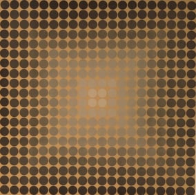 Victor Vasarely, Composition, CTA 102, Limited Edition Heliogravure
