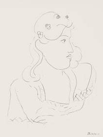 Henri Matisse, Serie O, var. 9 (Duthuit 9), Henri Matisse, Dessins, Themes et variations, Limited
