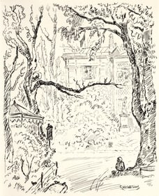 Gabriel Belot, Les Musees, A La gloire a Paris, Limited Edition Etching