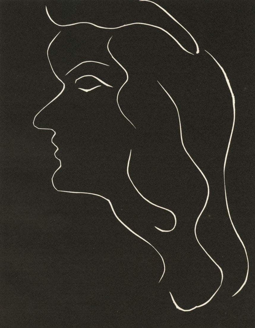 Henri Matisse, Composition (Duthuit No. 17), Pierre a feu, Les Miroirs profonds, Limited Edition (1 of 4)