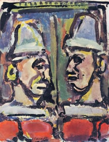 Georges Rouault, Les deux Anciens, Divertissement, Editions de la Revue Verve, Limited Edition