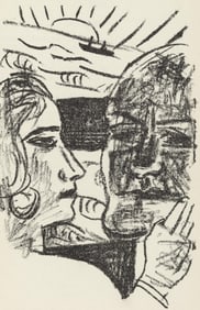 Max Beckmann, Composition (Gallwitz 286; Hofmaier 323-329; Rifkind 150 1-7), Der Mensch ist kein