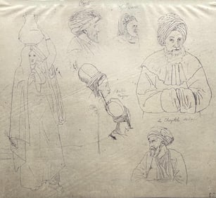 Eugene Delacroix, Composition, Trente et un Dessins et Aquarelles du Maroc, Limited Edition